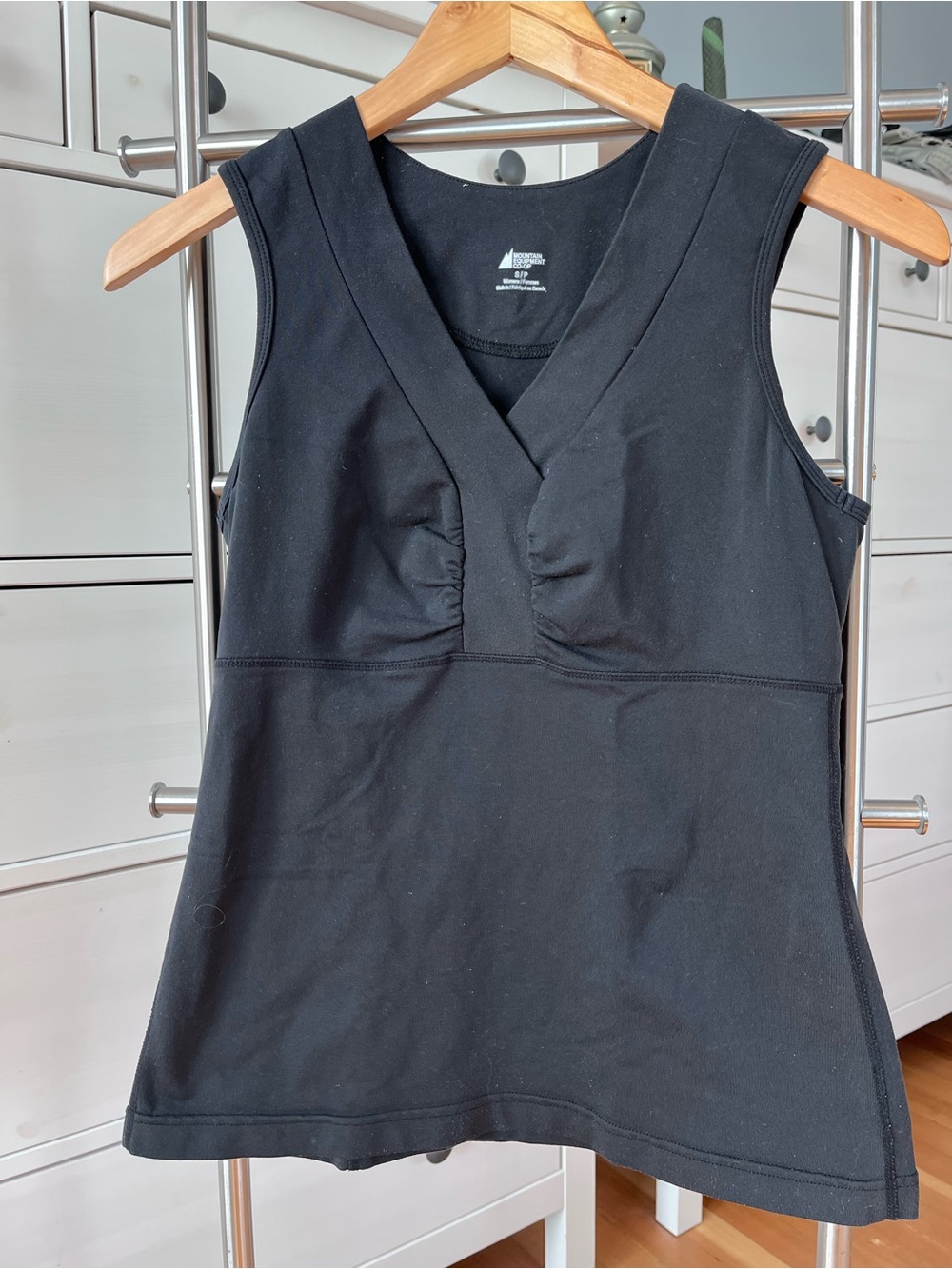 MEC Black V-Neck Tank Top